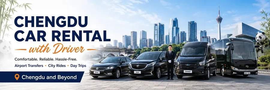 Chengdu Car Rental With Driver