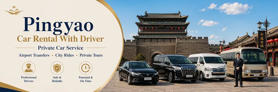 Pingyao Car Rental With Driver