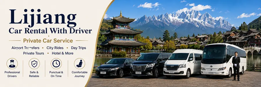 Lijiang Car Rental With Driver