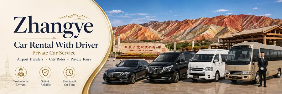 Zhangye Car Rental With Driver