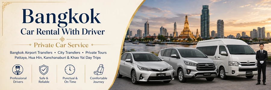 Bangkok Car Rental With Driver