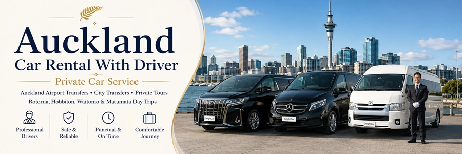 Auckland Car Rental with Driver