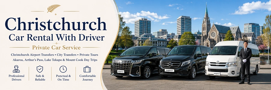 Christchurch Car Rental With Driver