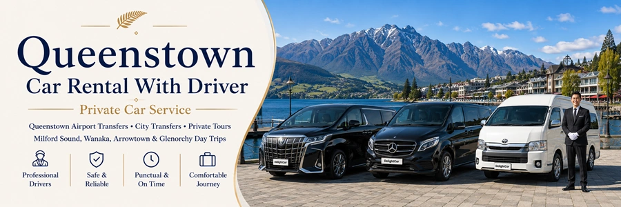 Queenstown Car Rental With Driver