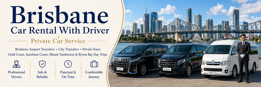 Brisbane Car Rental With Driver