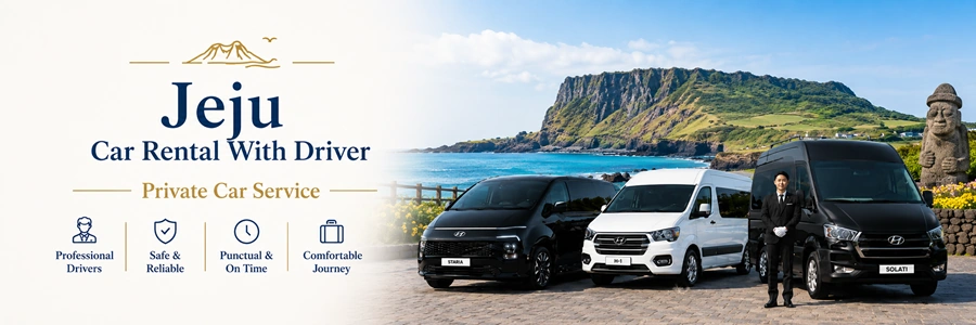 Jeju Island Car Rental With Driver
