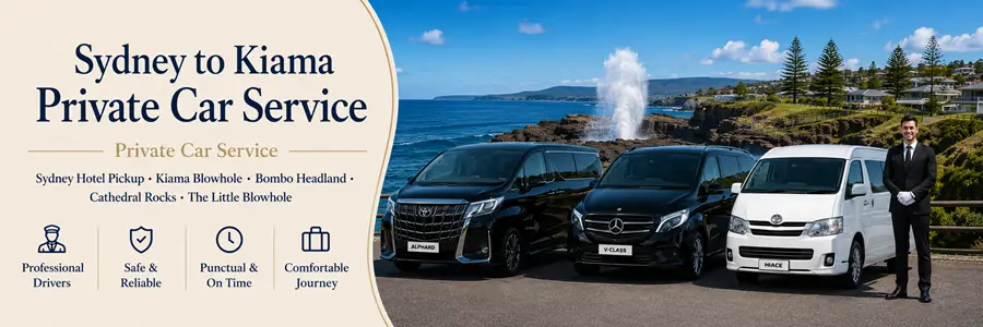Sydney to Kiama Private Car Service