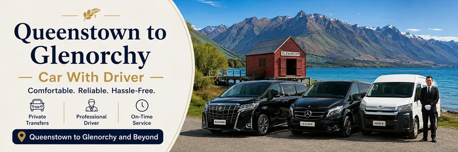 Queenstown to Glenorchy Car With Driver